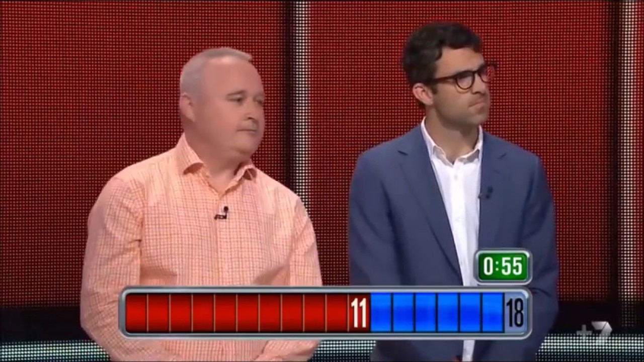 The Chase Australia - Mark Labbett walks off (31/01/2017)