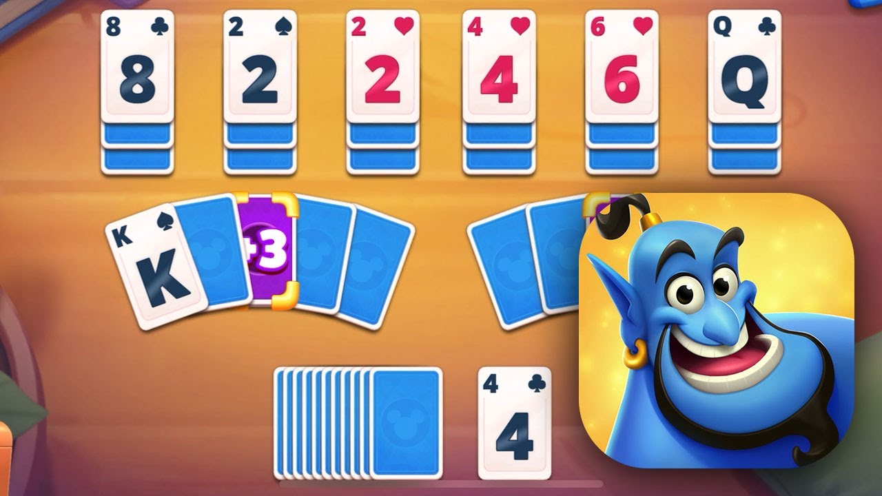 Disney Solitaire IOS Gameplay No Commentary