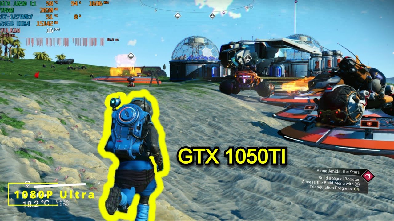 No Mans Sky | GTX 1050 TI Multiple Settings Tested
