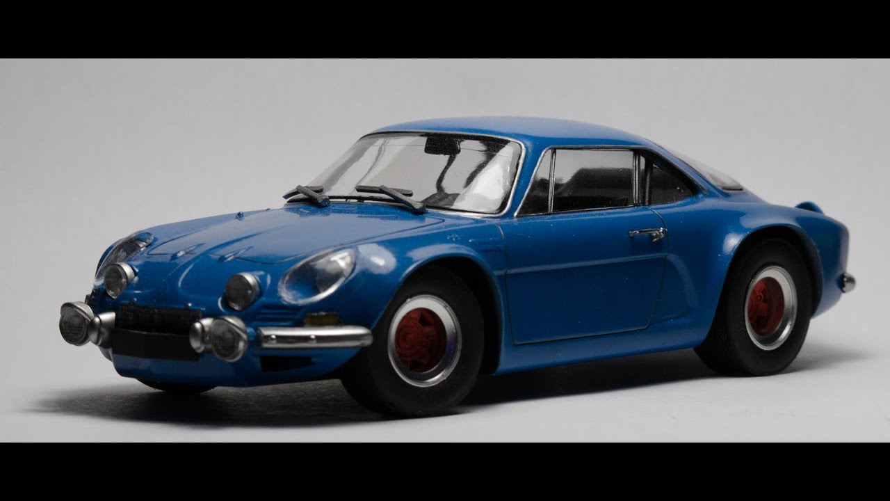 Renault Alpine A110 1:24 full build video