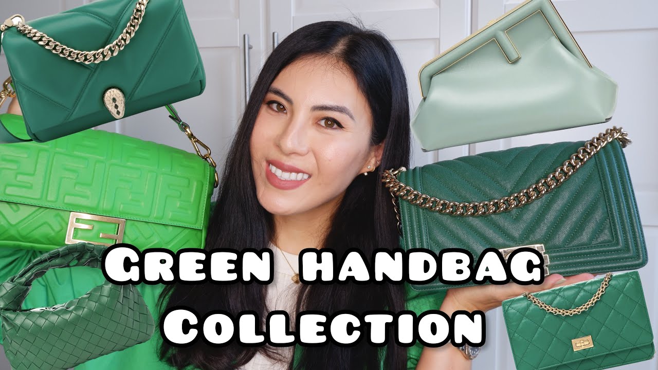 💚Green Handbag Collection💚 -Chanel, Fendi, Gucci and many more