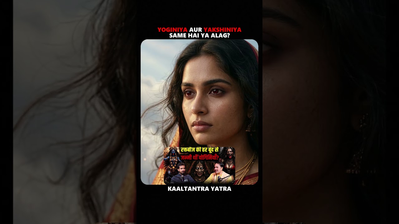 योगिनी vs यक्षिणी. #Yogini #Yakshini #Tantra #Mystery #SpiritualFacts #HinduMythology #TantraShakti