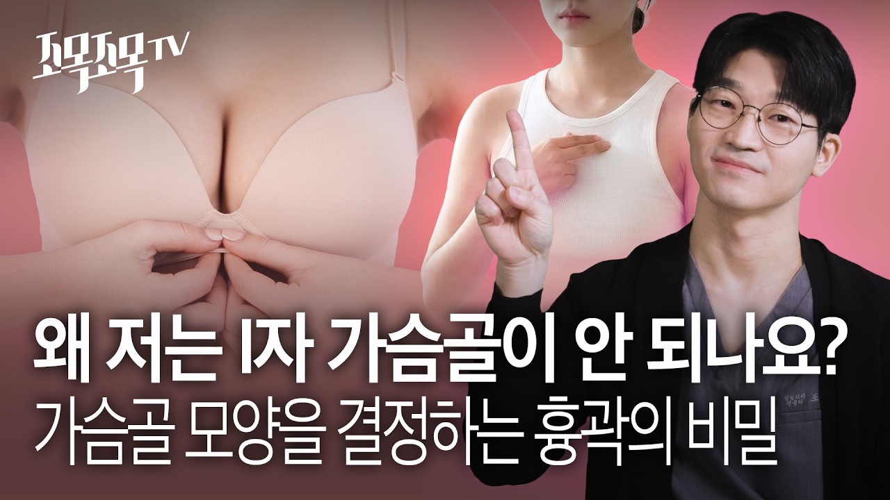 왜 저는 I자 가슴골이 안 되나요? : 가슴골 모양을 결정하는 흉곽의 비밀