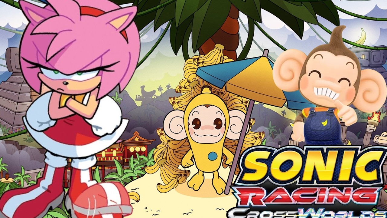 Amy Rose vs AiAi Festival:Sonic Racing: CrossWorlds