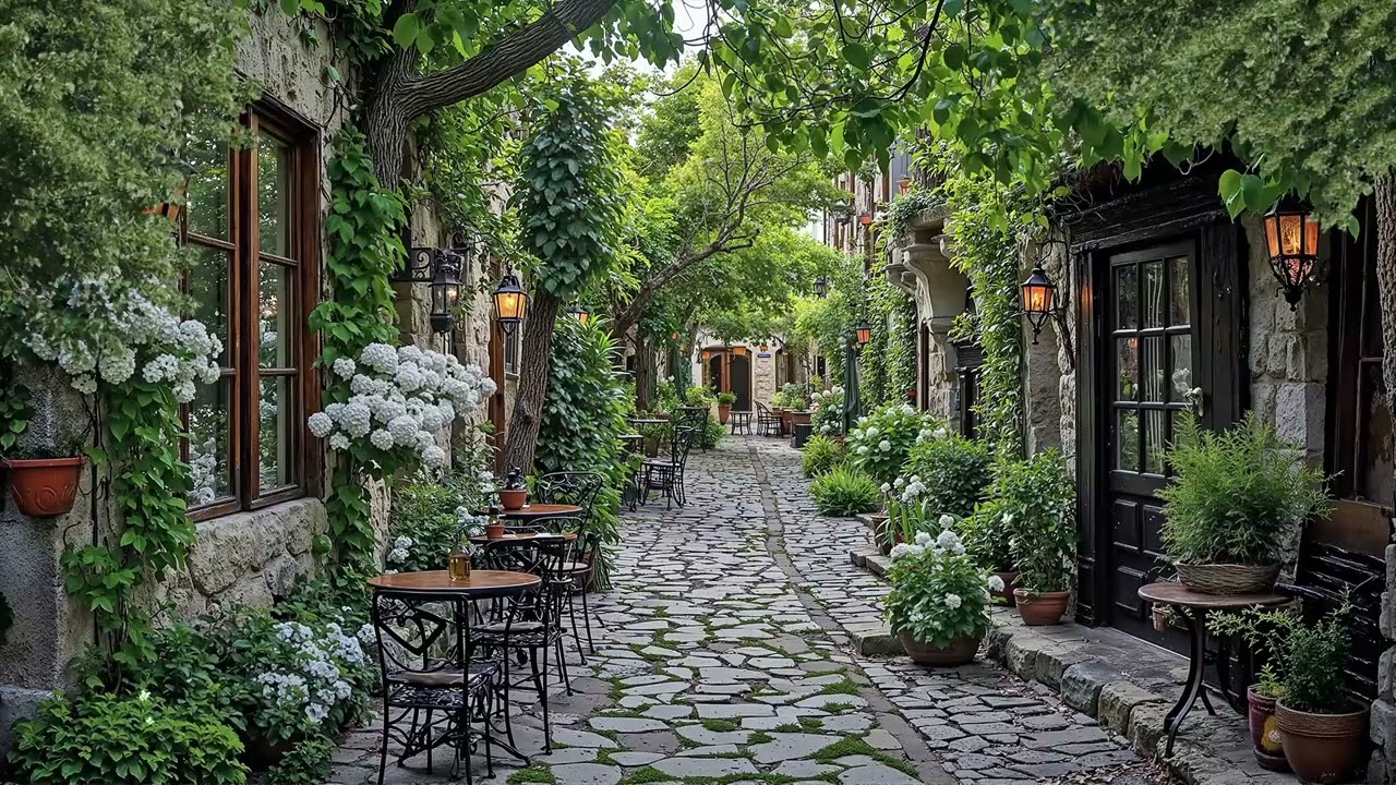 Evening Garden Jazz 🌼 Smooth Jazz Music for Sunset Relaxation & Elegant Outdoor Moments