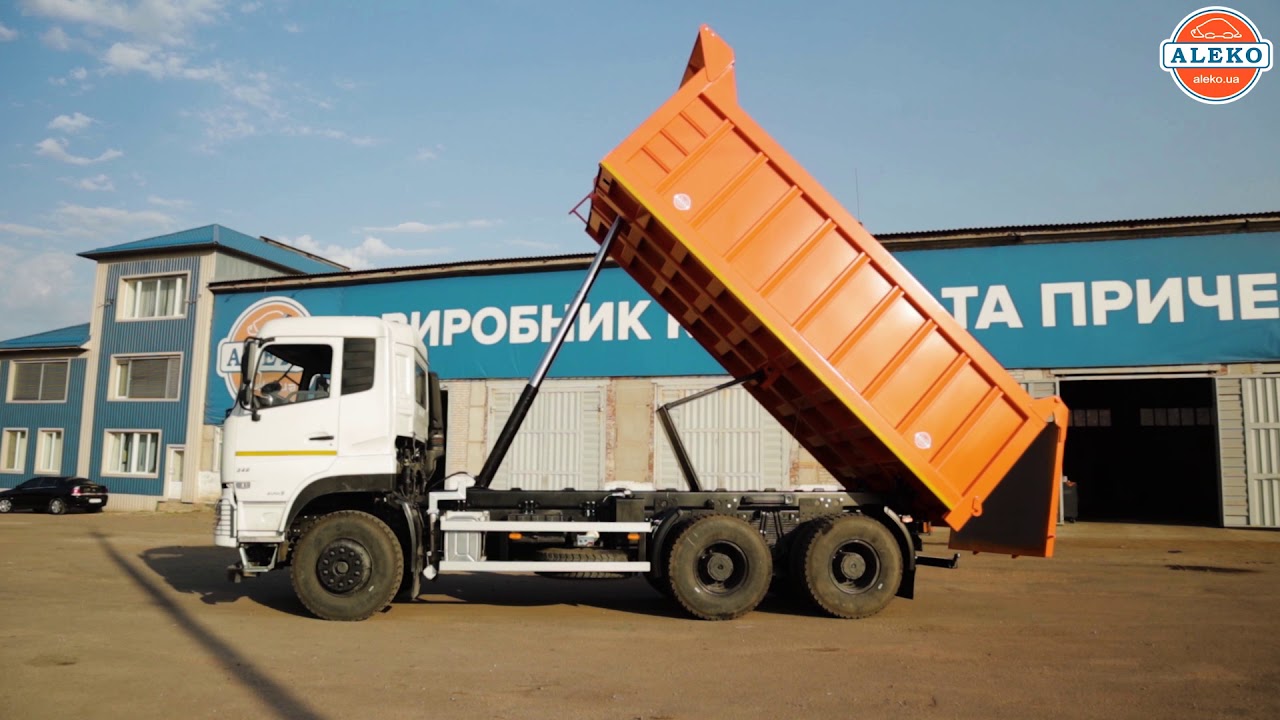 Трехосный самосвал DONGFENG DFH 3330