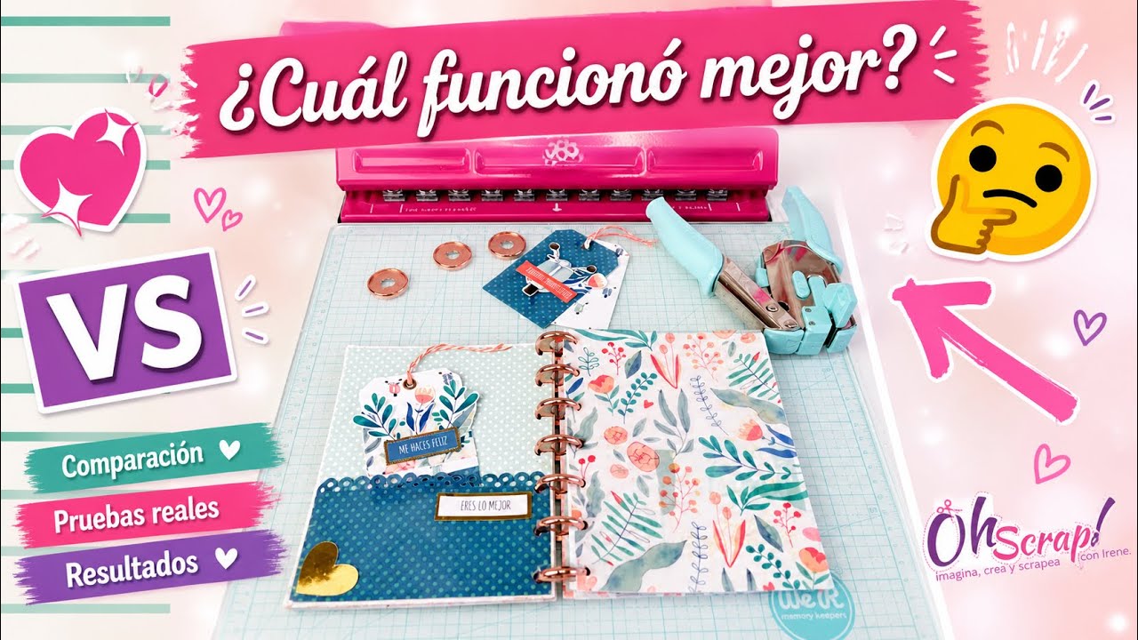 ✂️ REVIEW: Disc Power Punch de We Are Memory Keepers VS The Happy Planner, ¿cuál es mejor?