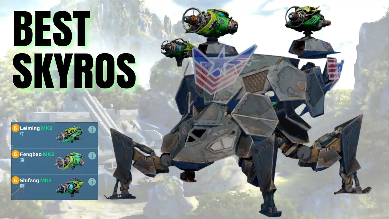 [WR] SKYROS Becomes Real Meta - Fengbao Leiming Shifang (The Best Blawling Weapons) War Robots