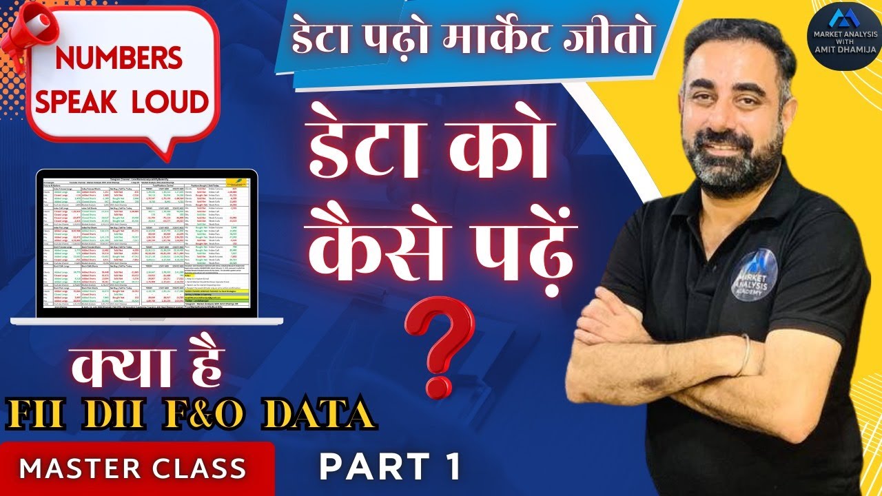 Masterclass on FII, DII & F&O Data | Stock Market Secrets Explained