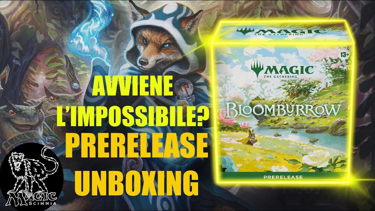 Prerelease Pack unboxing - Bloomburrow - Mtg ita - Planeswalker animali - sorpresa o delusione?