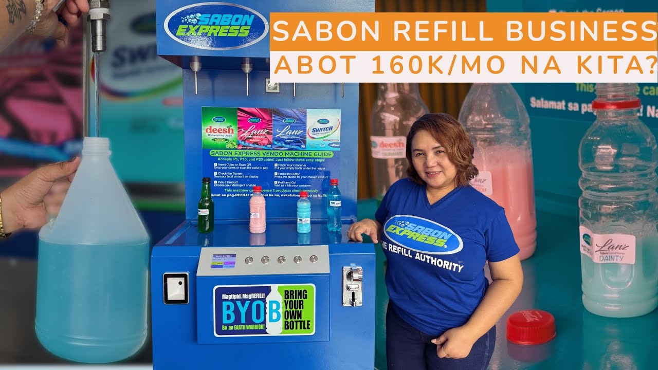 Sabon Refill Business- Abot 160k/Mo na kita? New Negosyo Idea Na Patok sa Masa!