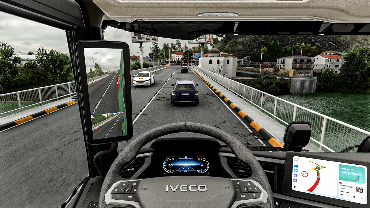 4K Realistic Ultra Graphics v1.60 IVECO | Euro Truck Simulator 2 Snowymoon Mod Full Gameplay