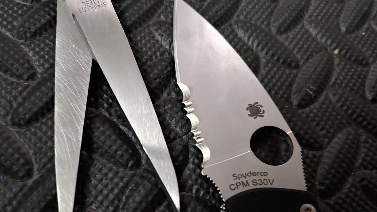 EASY WAY TO SHARPEN  SERRATIONS & SCISSORS!
