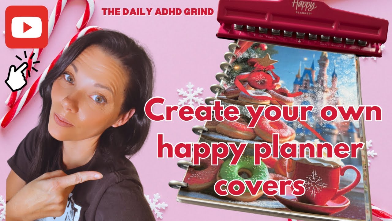I Made My Own Disc Bound Planner Cover