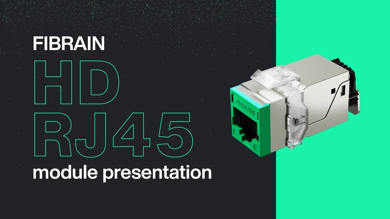 FIBRAIN HD RJ45 Module - presentation