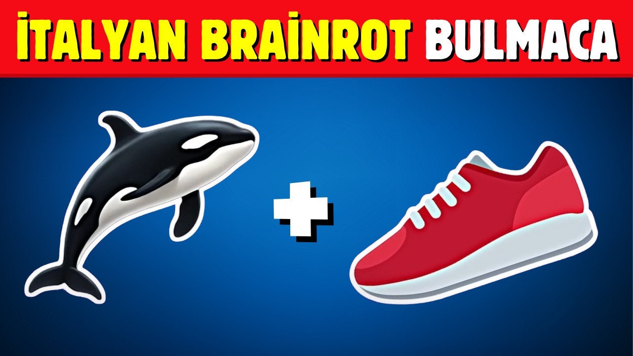 Emojilerle İtalyan Brainrot Karakterlerini Tahmin Et 🦈🧠🤣 Emoji Bulmaca | Brainrot Testi