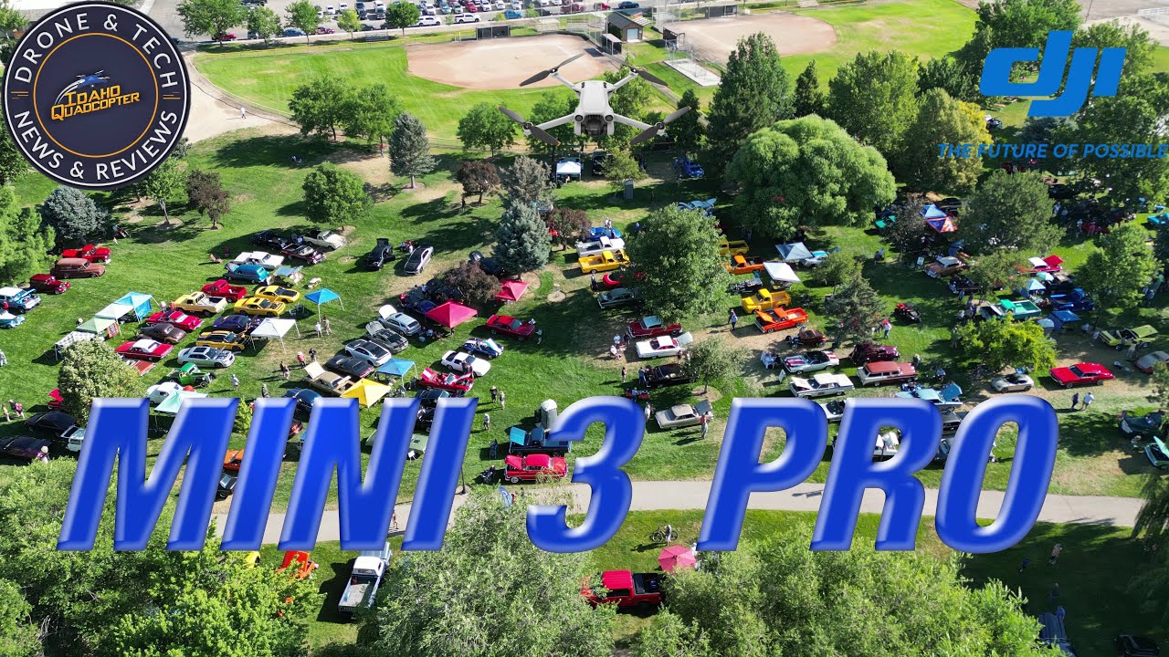 DJI Mini 3 Pro at the Kuna Lions Club Car Show