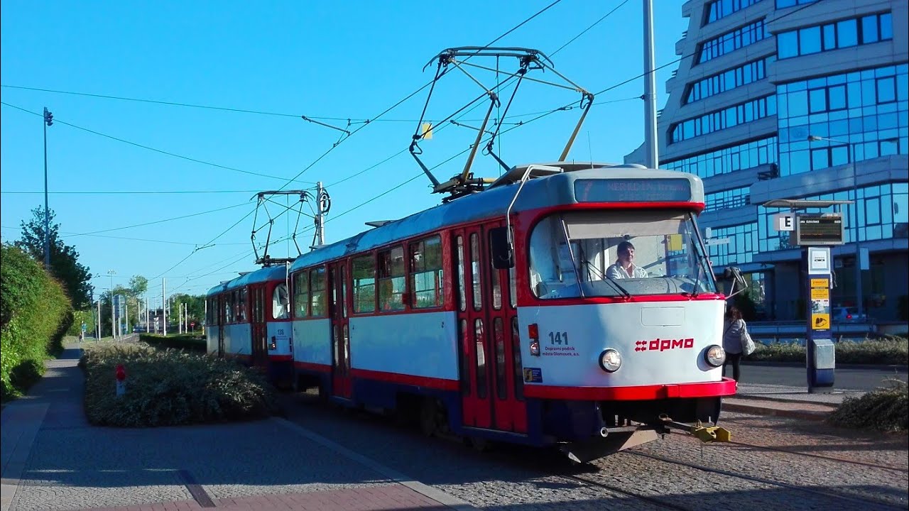 Poslední den provozu T3 ev. č. 138, 141, 166, 176 Olomouc DPMO - Olomoucká Šalinka