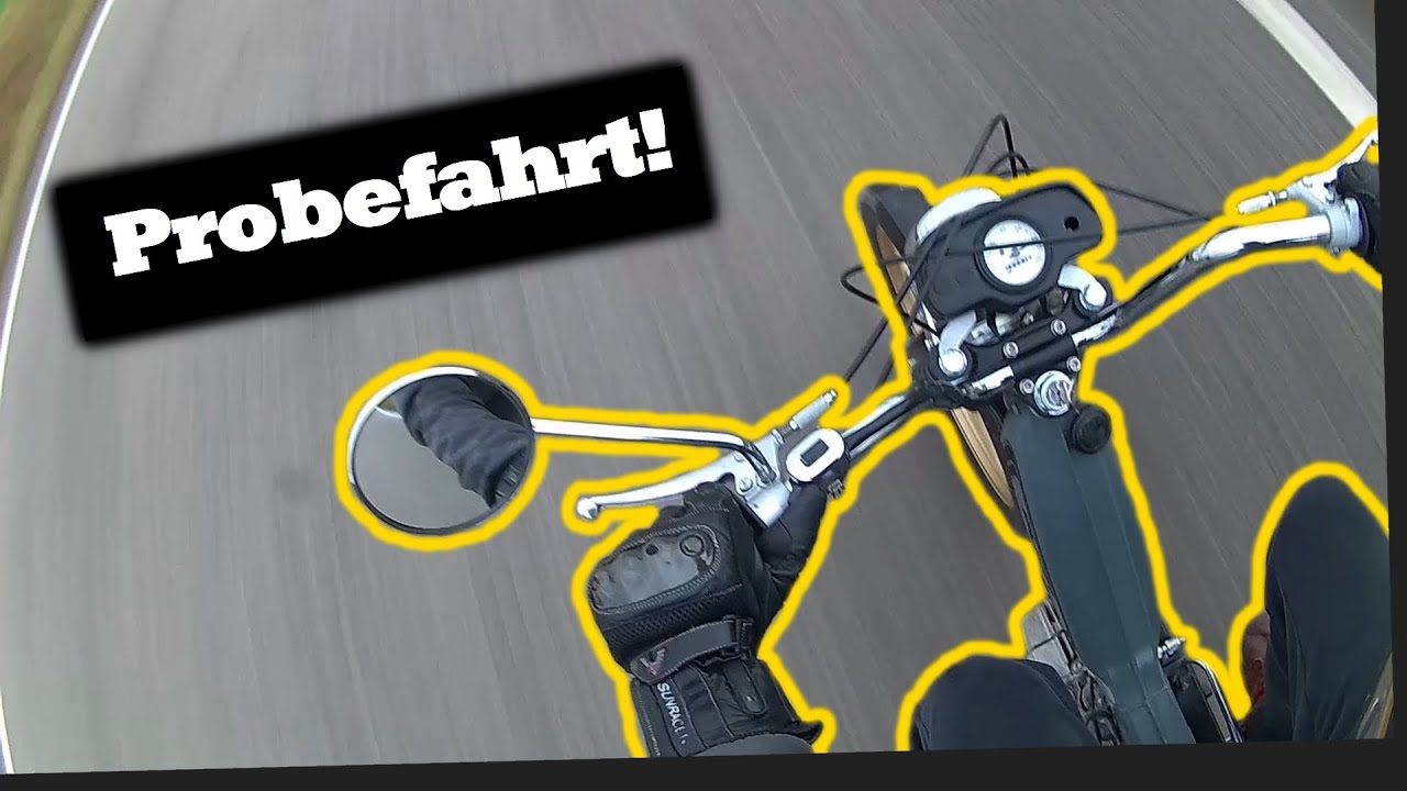 Puch Maxi 70ccm Airsal Probefahrt! | Crook Crookero