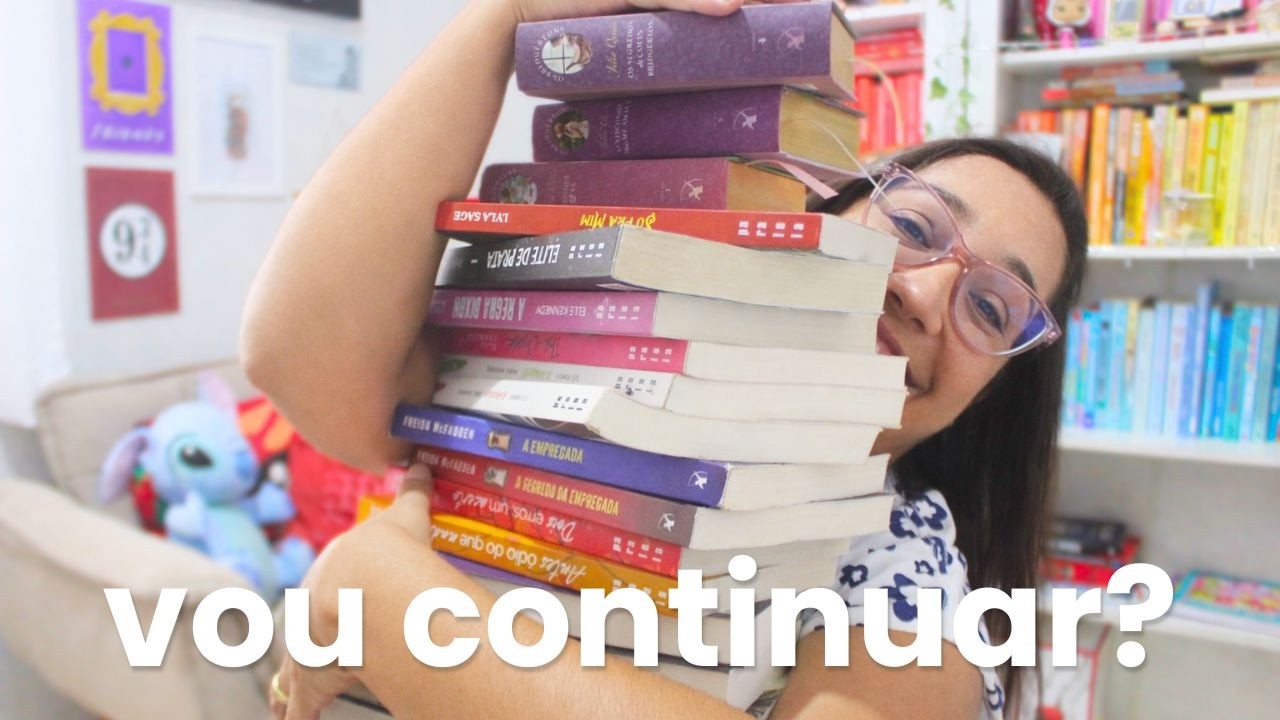 Séries literárias que comecei e vou continuar em 2026 📚✨