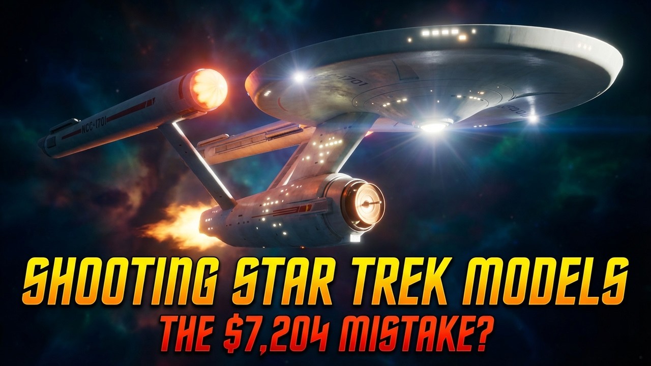 🌌 Explore the Iconic Hero Enterprise Filming Model in Unprecedented Detail! 🚀