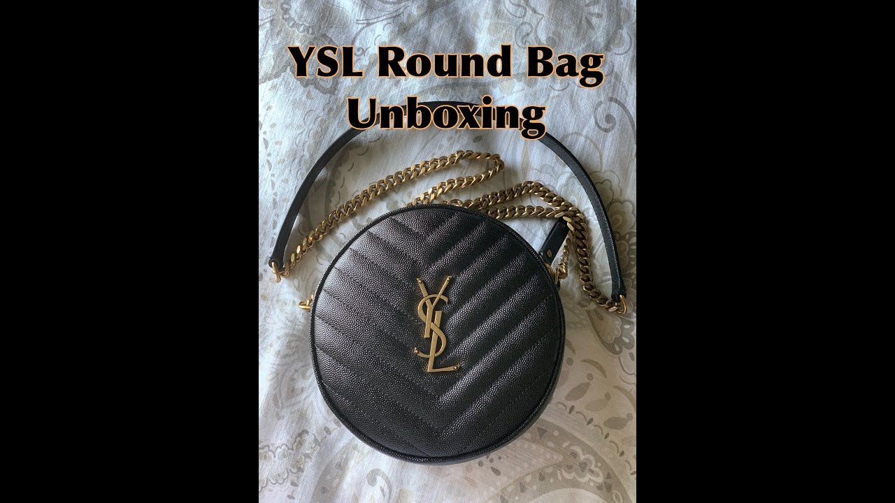 YSL round bag Authentic on sale price