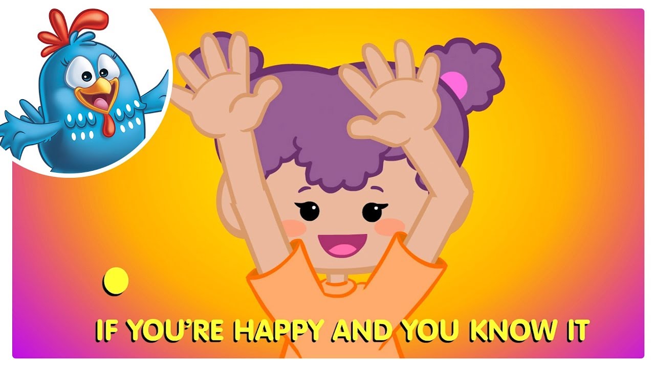 If You're Happy Song | Lottie Dottie Chicken | Nursery Rhymes For Kids