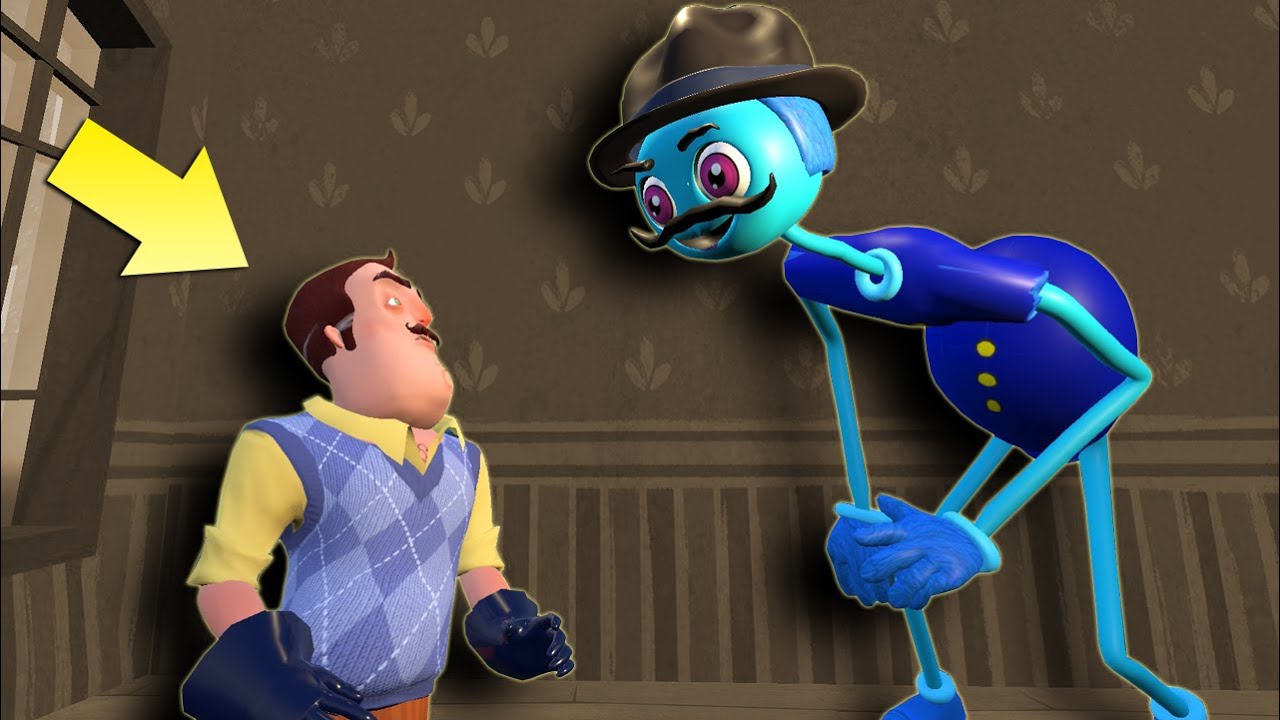 Bittik Biz Daddy Galiba Duydu, Hello Neighbor Mod Daddy Long Legs