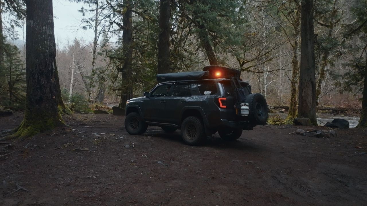 Кемпинг в одиночку на внедорожнике 4Runner | В поисках водопадов в Орегоне и Вашингтоне