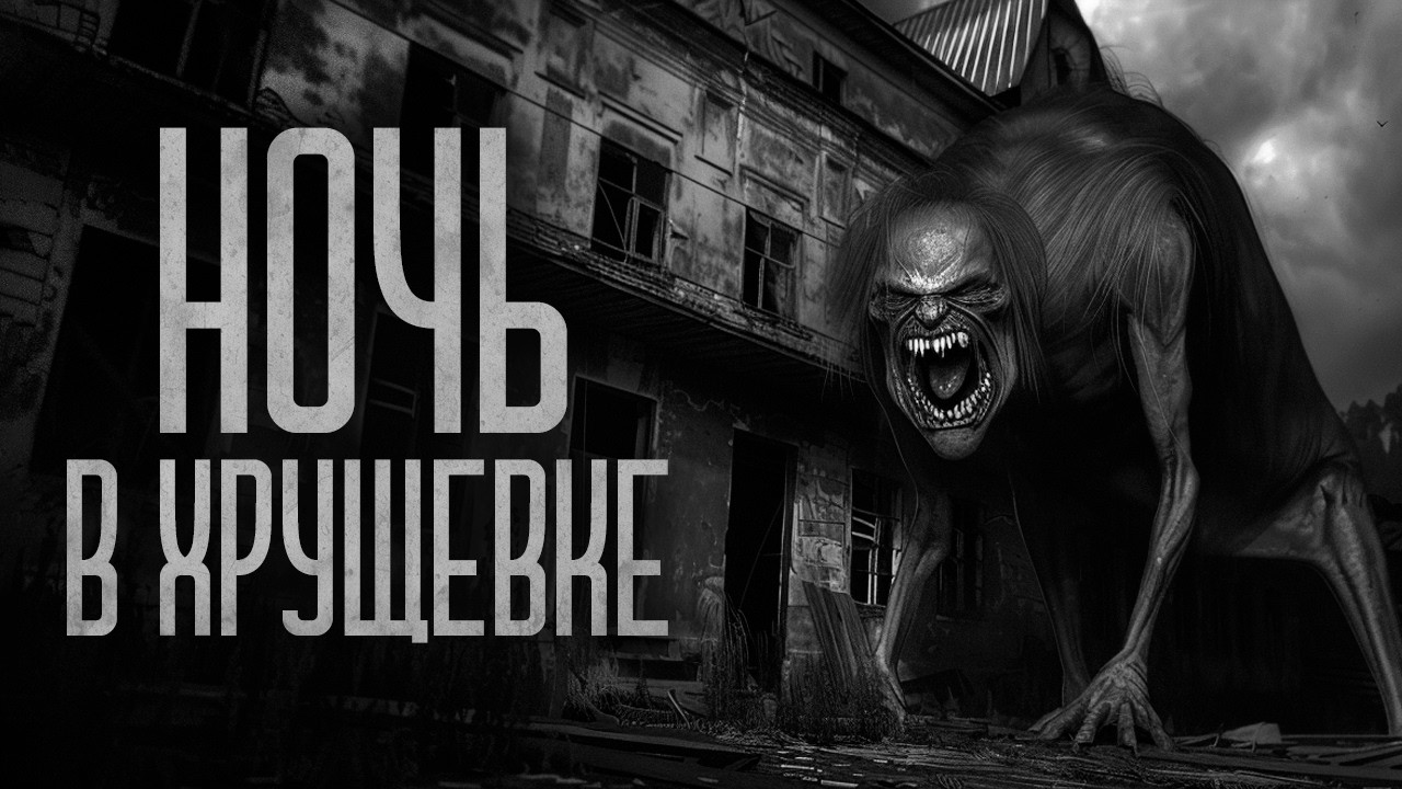 НОЧЬ В ХРУЩЕВКЕ! Страшные истории на ночь.Страшилки на ночь.