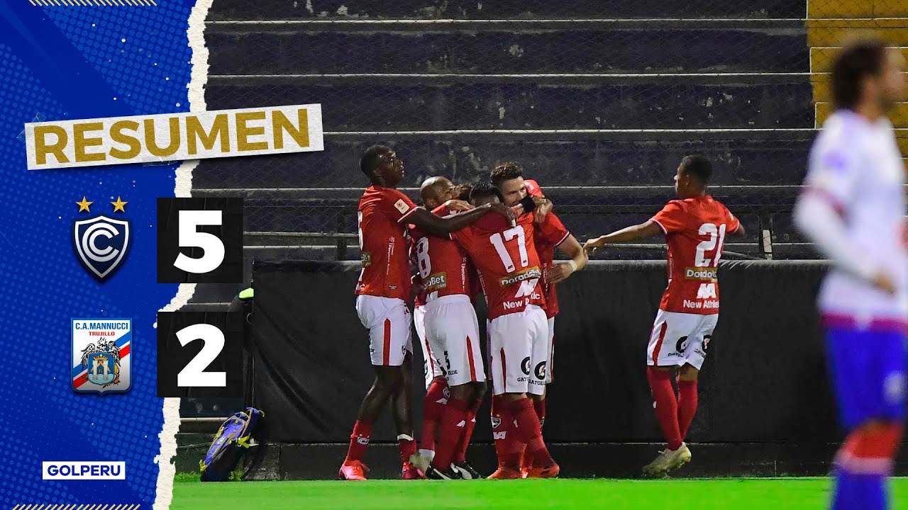 Resumen: Cienciano vs Carlos A. Mannucci (5-2) #LIGA1BETSSONXGOLPERU