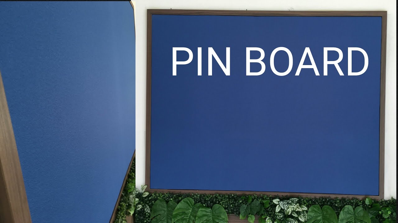 How to make pinboard | DIY pinboard | cork board | Notice board