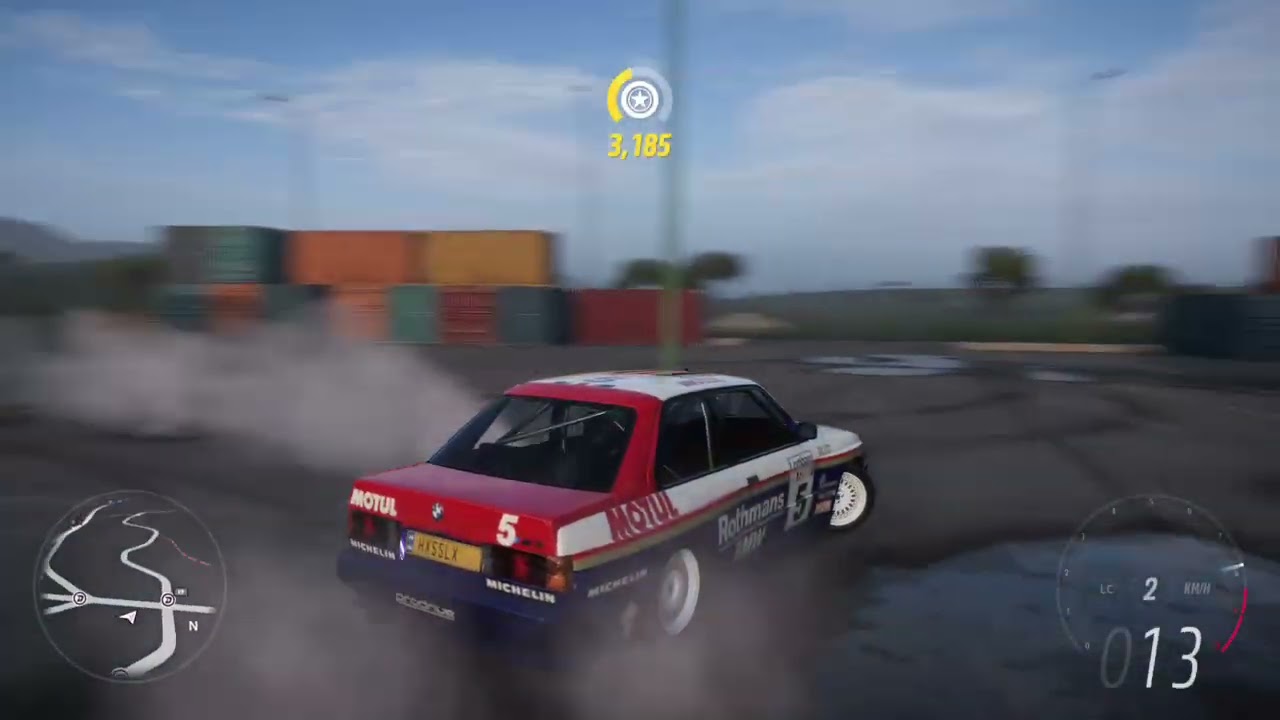 Rothman's inspired BMW E30 SPINNING