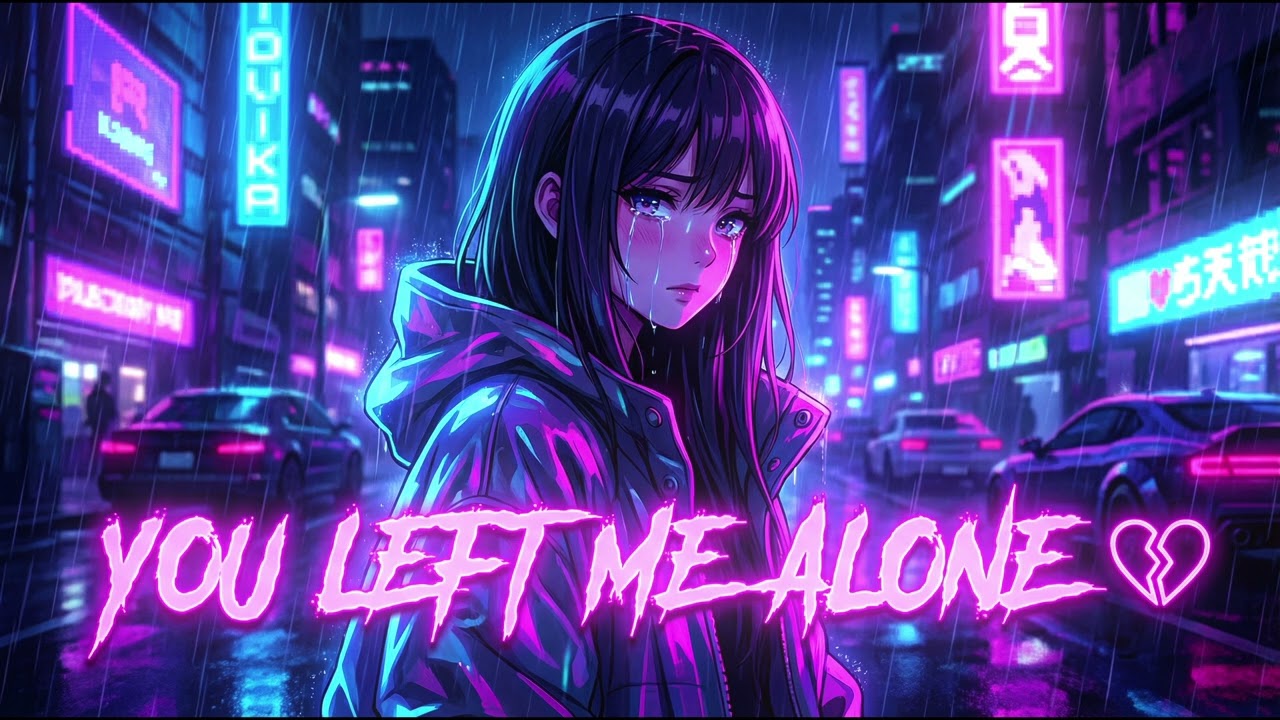 💔 YOU LEFT ME ALONE | Emotional Nightcore (Sad Anime Song)