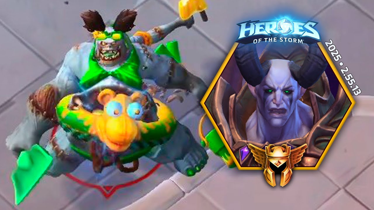 Мал'Ганис в Heroes of the Storm (HotS): Рейтинговый АРАМ &mdash; и вот такие теперь будут матчи без макро?