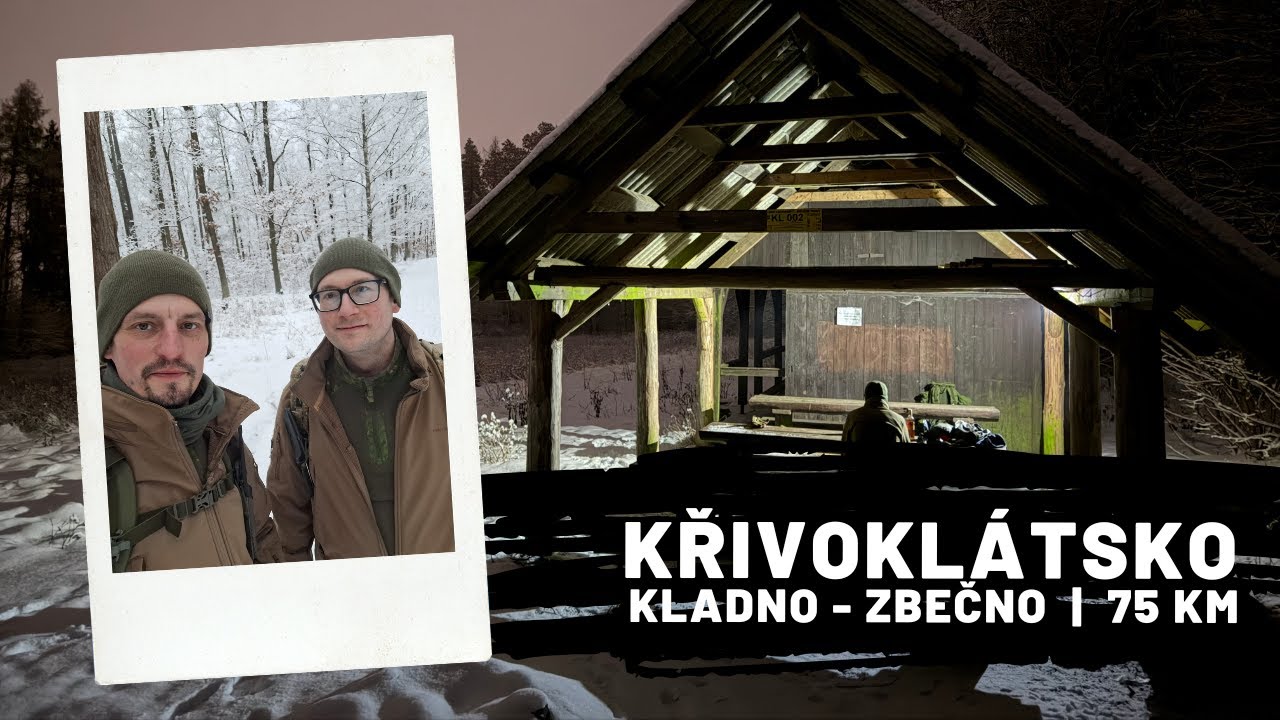 Zimní Křivoklátsko | 75 km