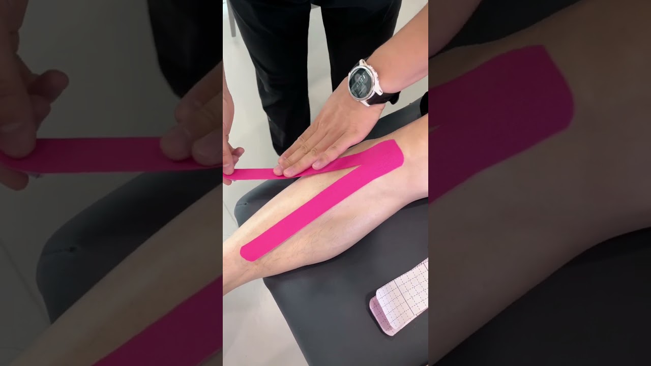 Aupcon Tape: Kinesiology tape for calf |  Stabilize your calf muscles and prevent muscle cramping