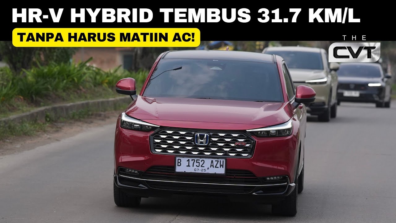 HR-V HYBRID TEMBUS 31.7 KM/L JALAN BIASA TANPA EFFOR! RIVALNYA BISA GAK BEGINI?