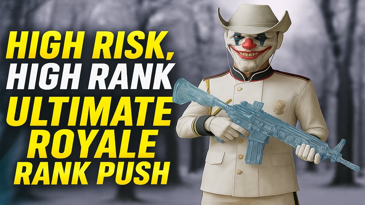 🥶 High Risk, High Rank &ndash; Ultimate Royale 🔥 - MR BRO (DAY 08)