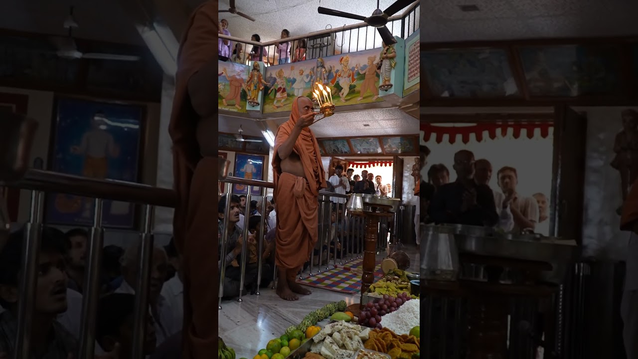 અન્નકોટ આરતી દર્શન# ખોપાળા#shortsviral#shortvideo#swaminarayan#khopala_dham#live_darshan