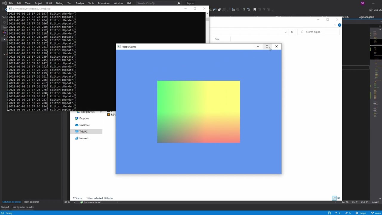 12 - Moving int main() | C++ Game Engine Programming