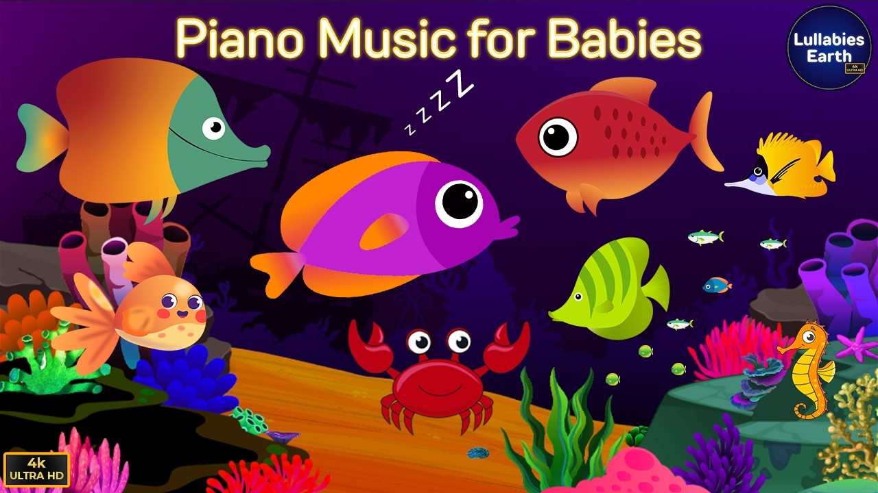 🎼Soothing Piano Baby Sleep Sounds for Deep Rest to Help Your Baby Fall Asleep Fast 😴❤️🌙 #510