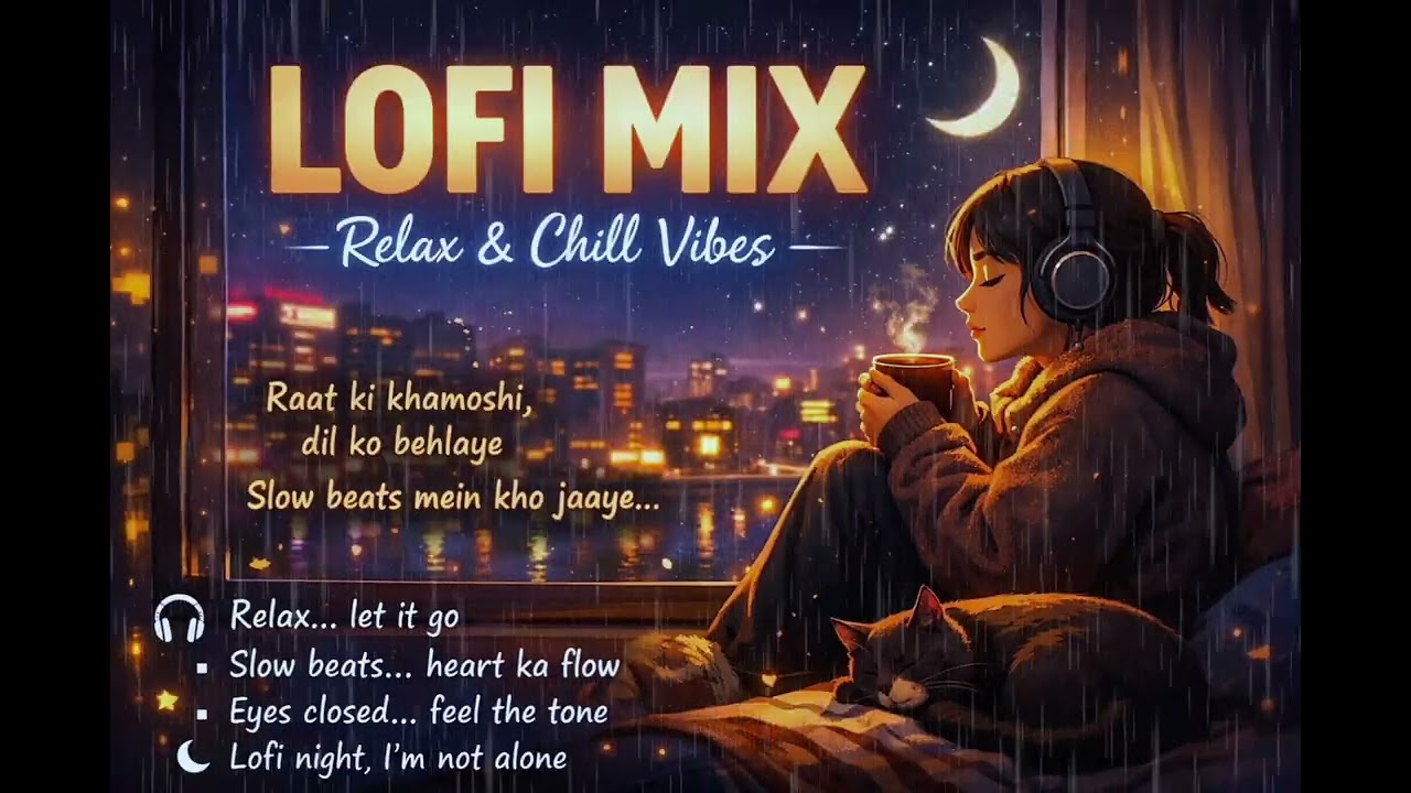 LOFI MIX – Rainy Nights & Quiet Hearts 🌧️