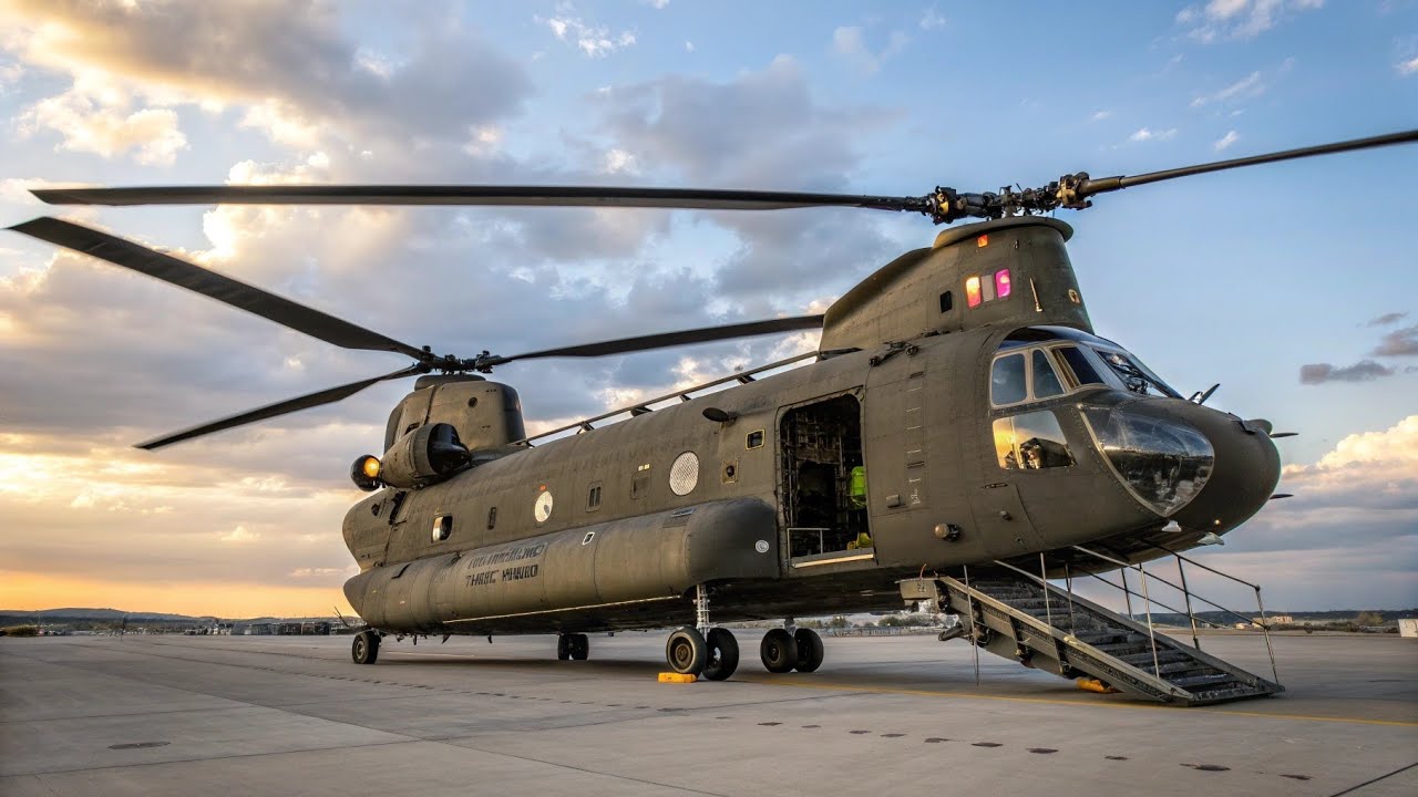  Unstoppable Beast in the Sky! MH-47G Chinook – The Secret Helicopter That Redefines Special 