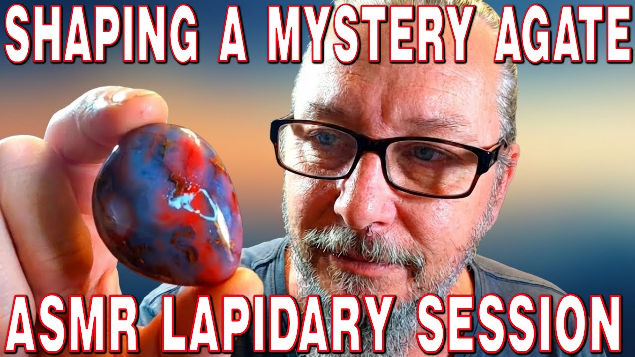 Polishing a Mystery Agate | You Won't Believe the Pattern
