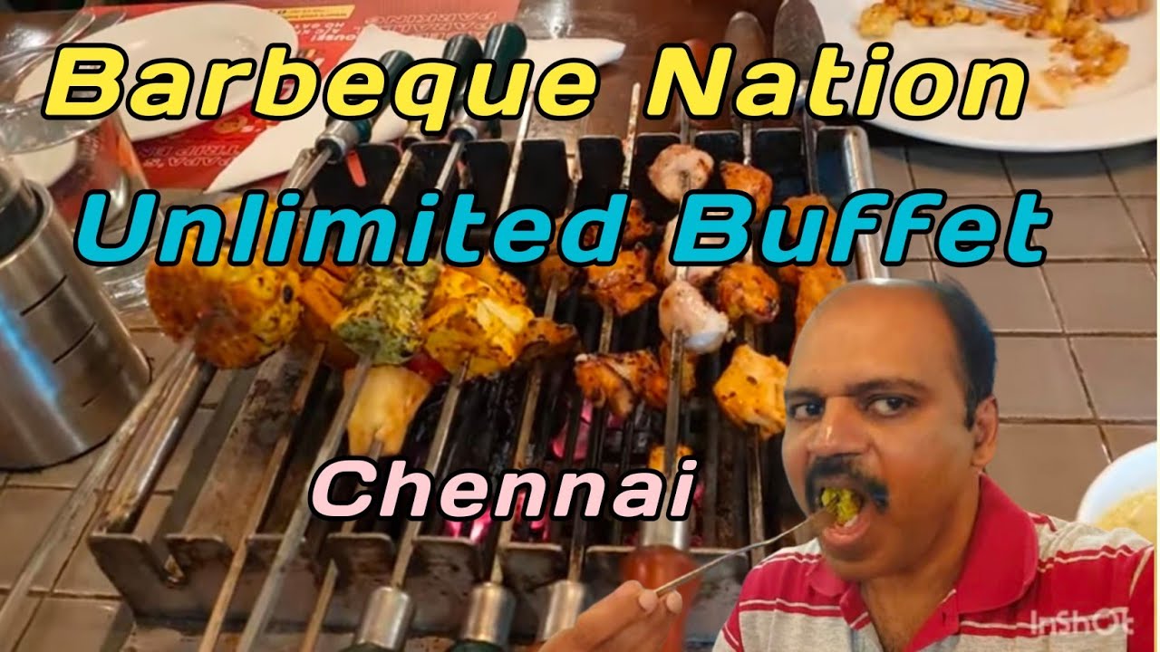 Buffet Food | Barbeque Nation Unlimited 😋 | Buffet in Chennai | @JebaTravelVideos