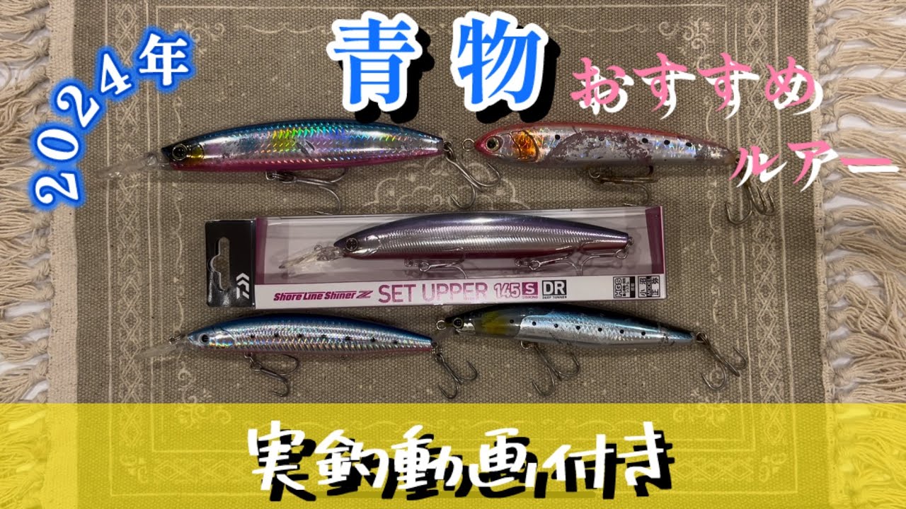 【ショアジギング】青物におすすめのルアー紹介⭐️青物が釣れた動画🎥 青物が釣れたルアー🎣 2024