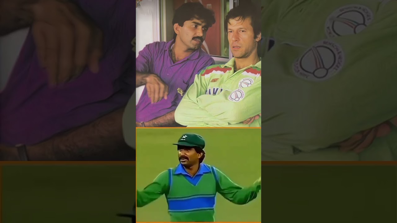 Imran khan and Jawed maindad same story in Cricket History #cricket #shortsfeed #cricketlover #pti
