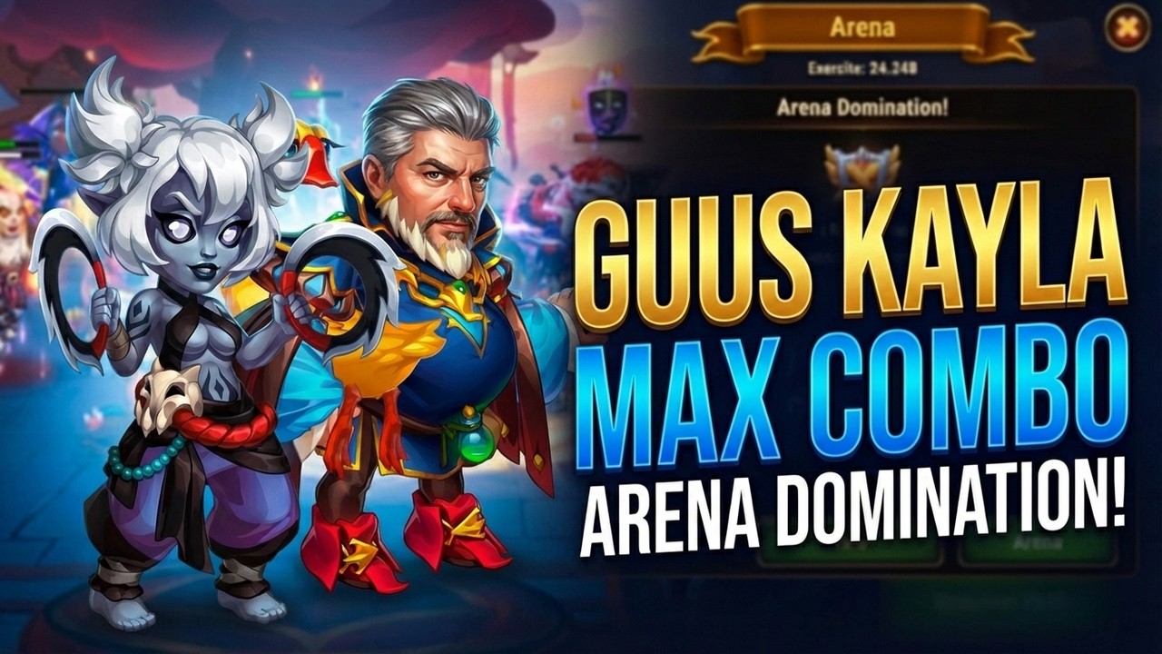Guus Kayla is my FAVORITE Hero Wars Combo Right Now