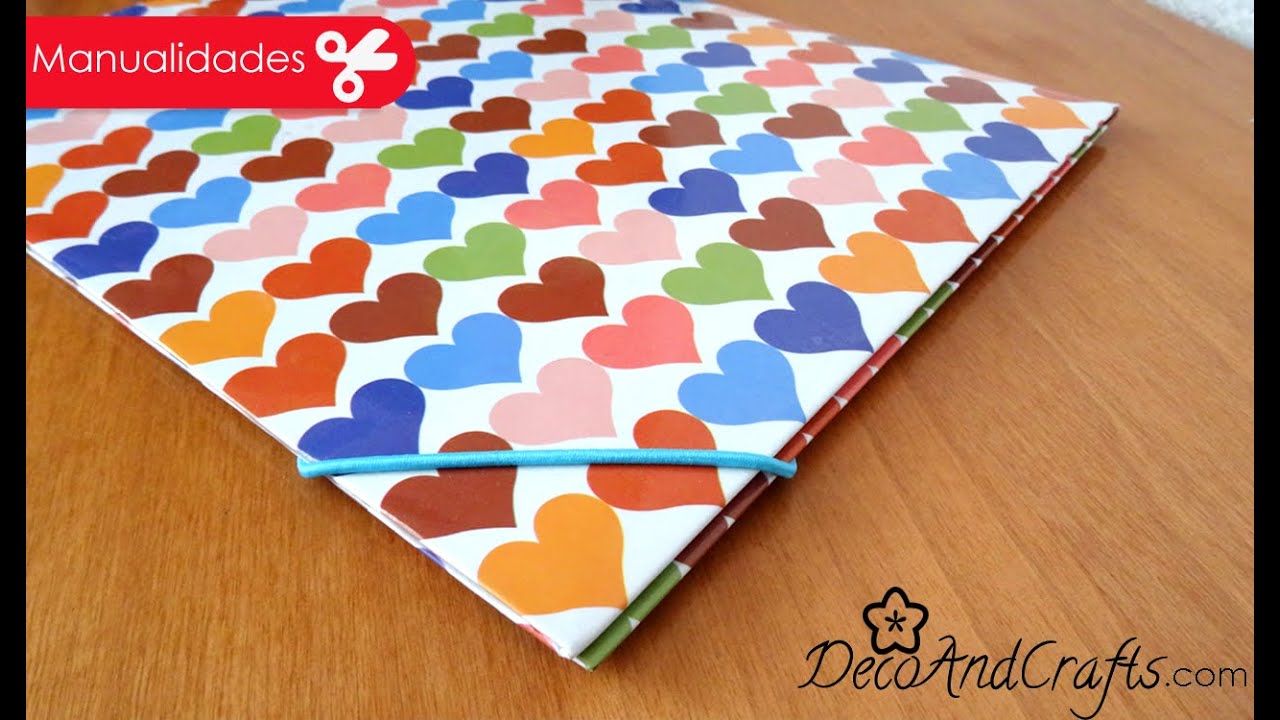 Folder / Carpeta decorada para uso diario - DIY - DecoAndCrafts